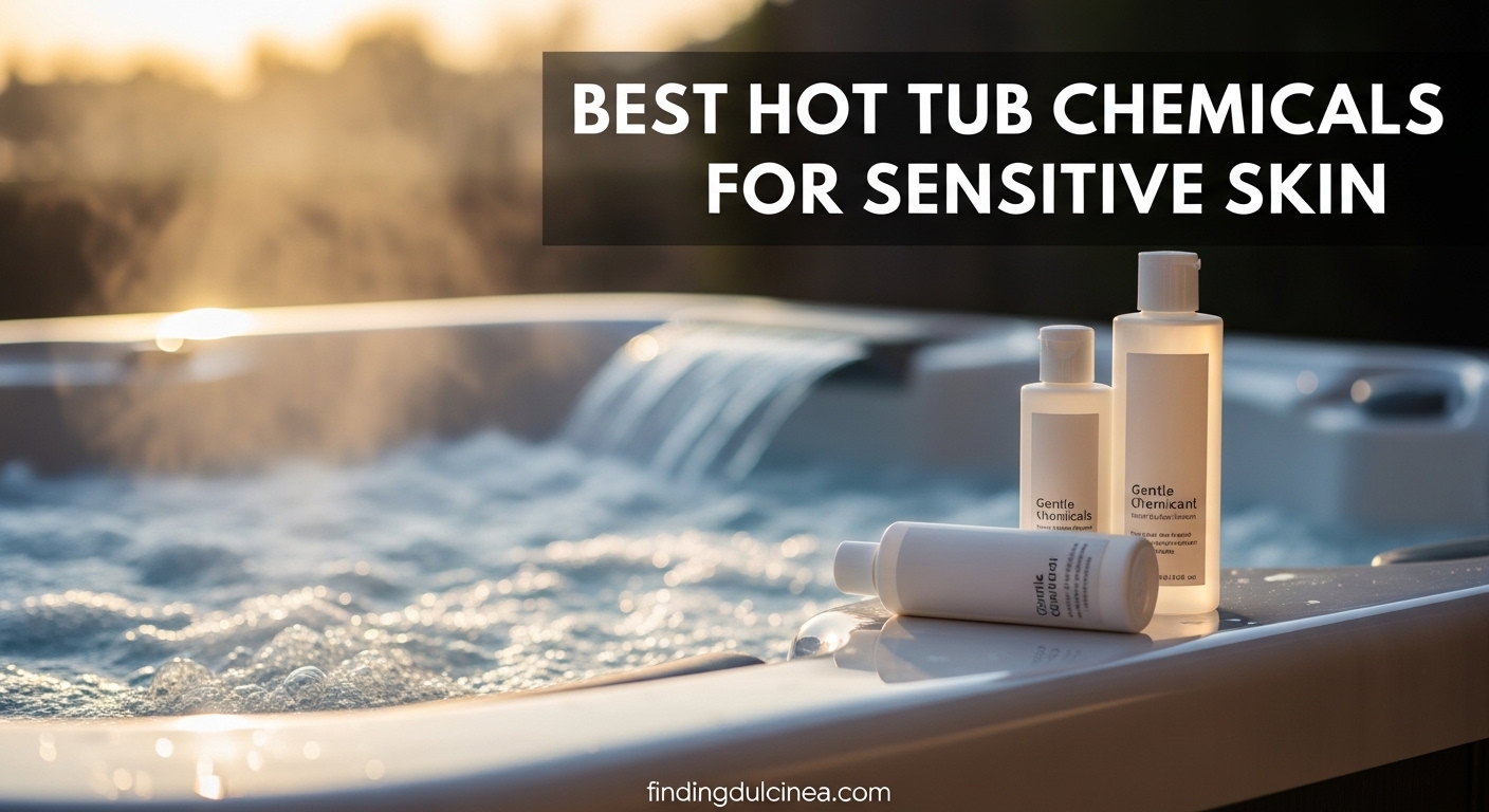 Best Hot Tub Chemicals for Sensitive Skin