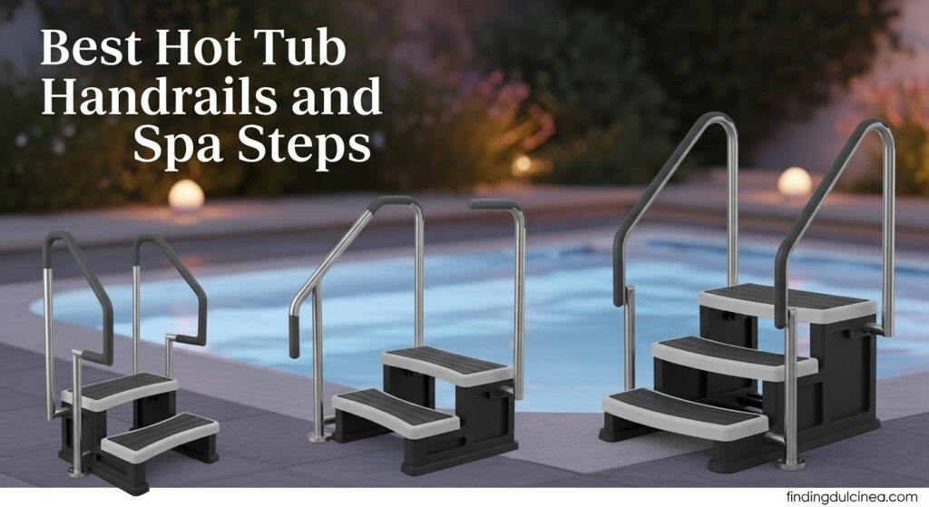 Best Hot Tub Handrails and Spa Steps