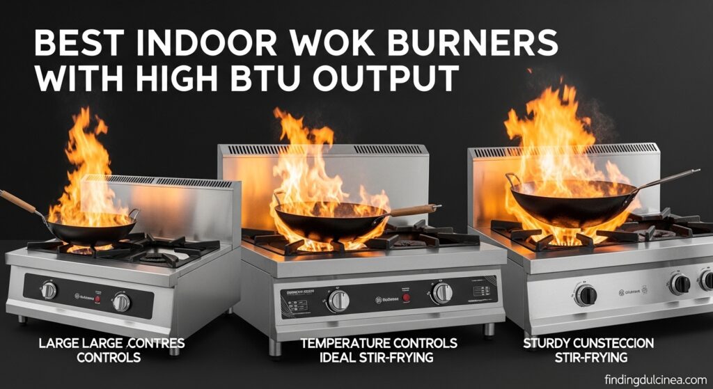 Best Indoor Wok Burners with High BTU Output