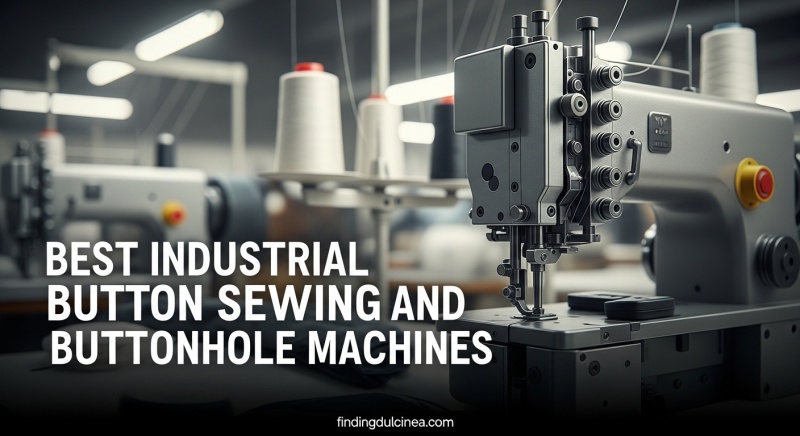 Best Industrial Button Sewing and Buttonhole Machines