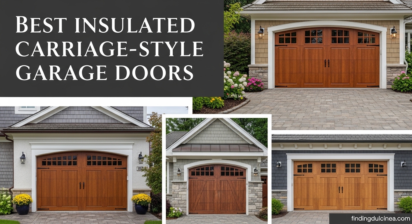 Best Insulated Carriage-Style Garage Doors