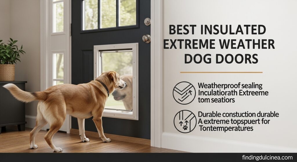 Best Insulated Extreme Weather Dog Doors 