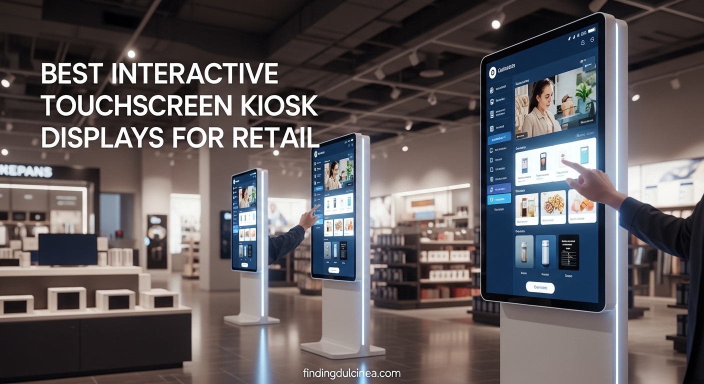 Best Interactive Touchscreen Kiosk Displays for Retail