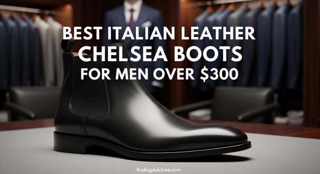 Current image: Best Italian Leather Chelsea Boots for Men Over $300