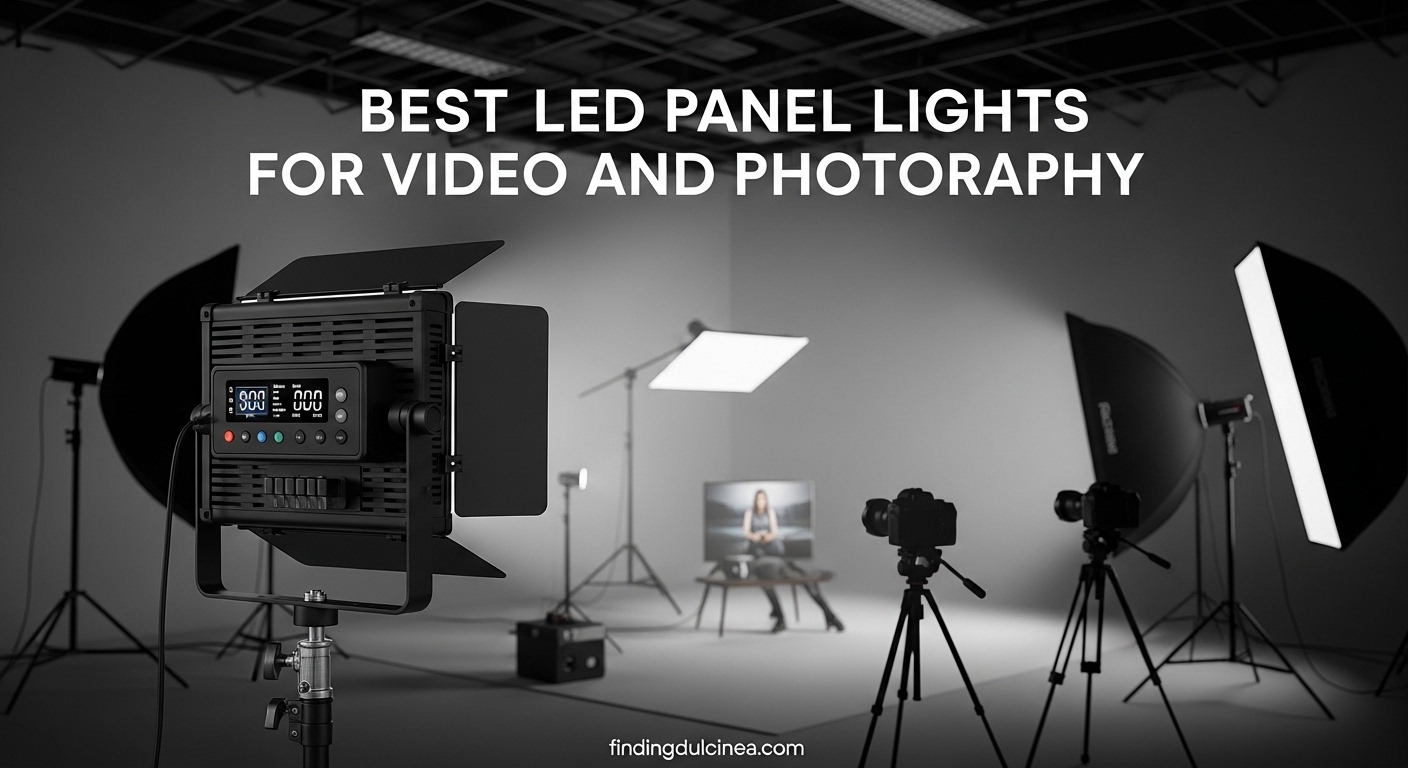 Best LED Panel Lights for Video and Photography