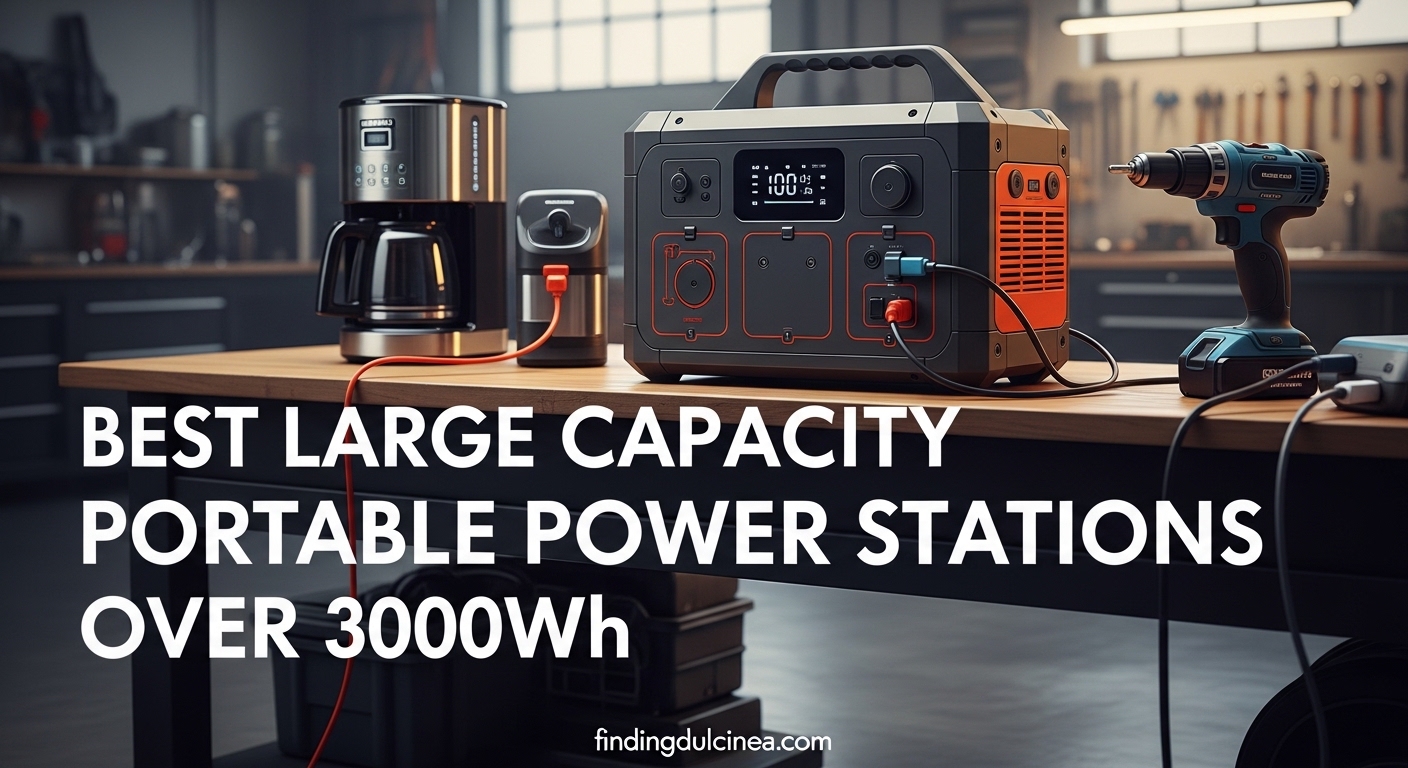 Best Large Capacity Portable Power Stations Over 3000Wh
