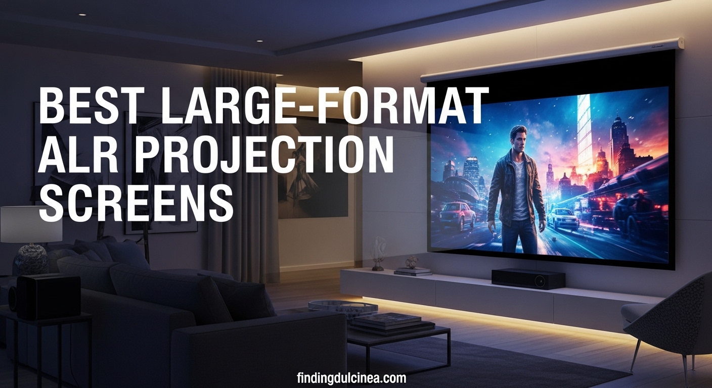 Best Large-Format ALR Projection Screens