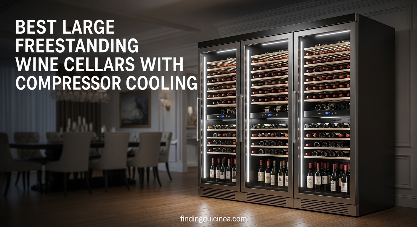 Best Large Freestanding Wine Cellars with Compressor Cooling
