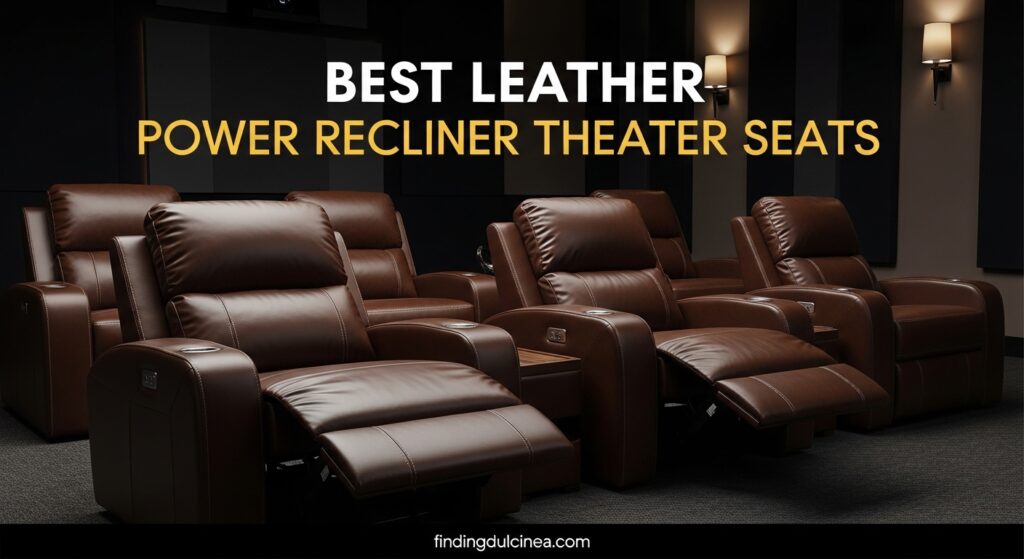 Current image: Best Leather Power Recliner Theater Seats