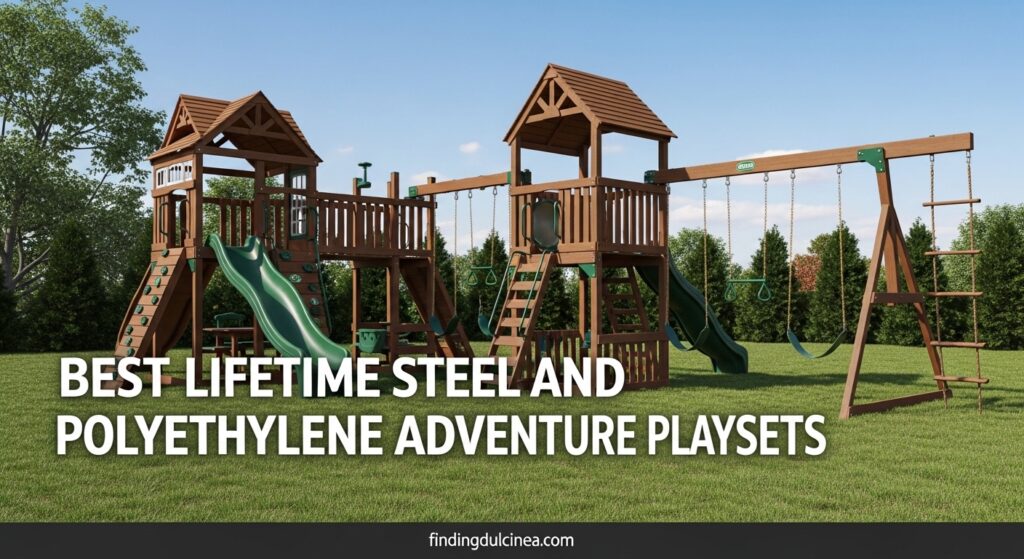 Current image: Best Lifetime Steel and Polyethylene Adventure Playsets