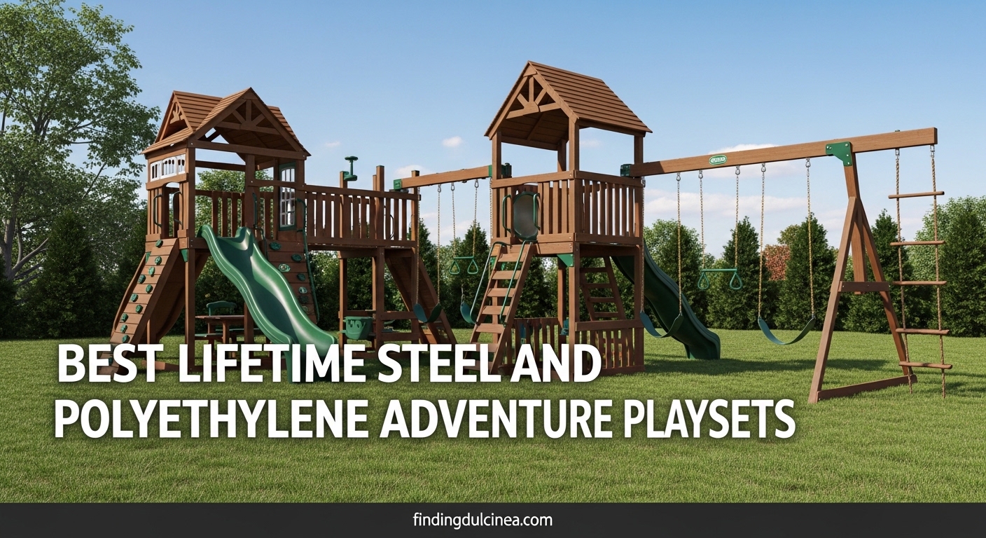 Best Lifetime Steel and Polyethylene Adventure Playsets