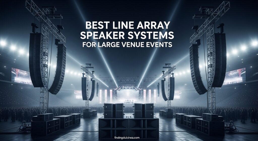 Current image: Best Line Array Speaker Systems for Large Venue Events