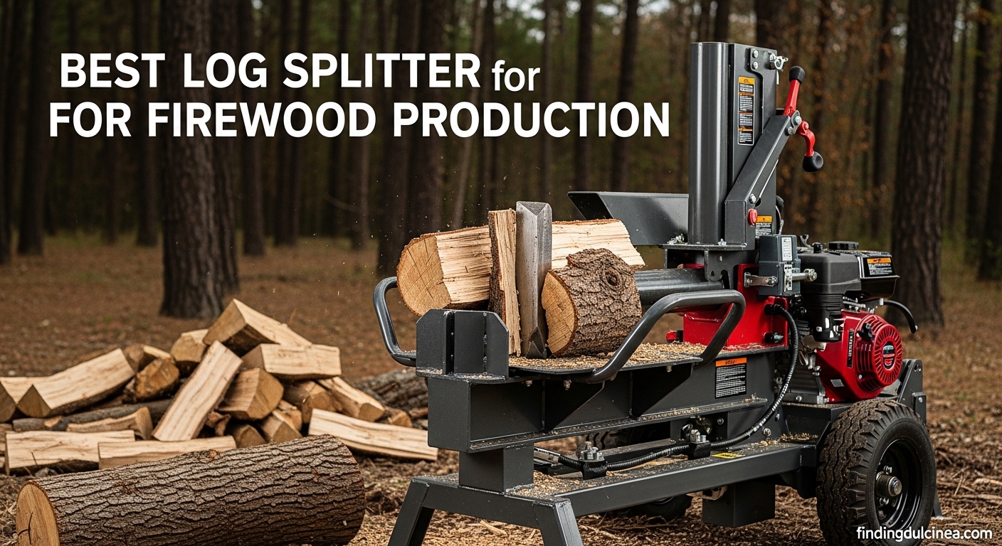 Best Log Splitters for Firewood Production