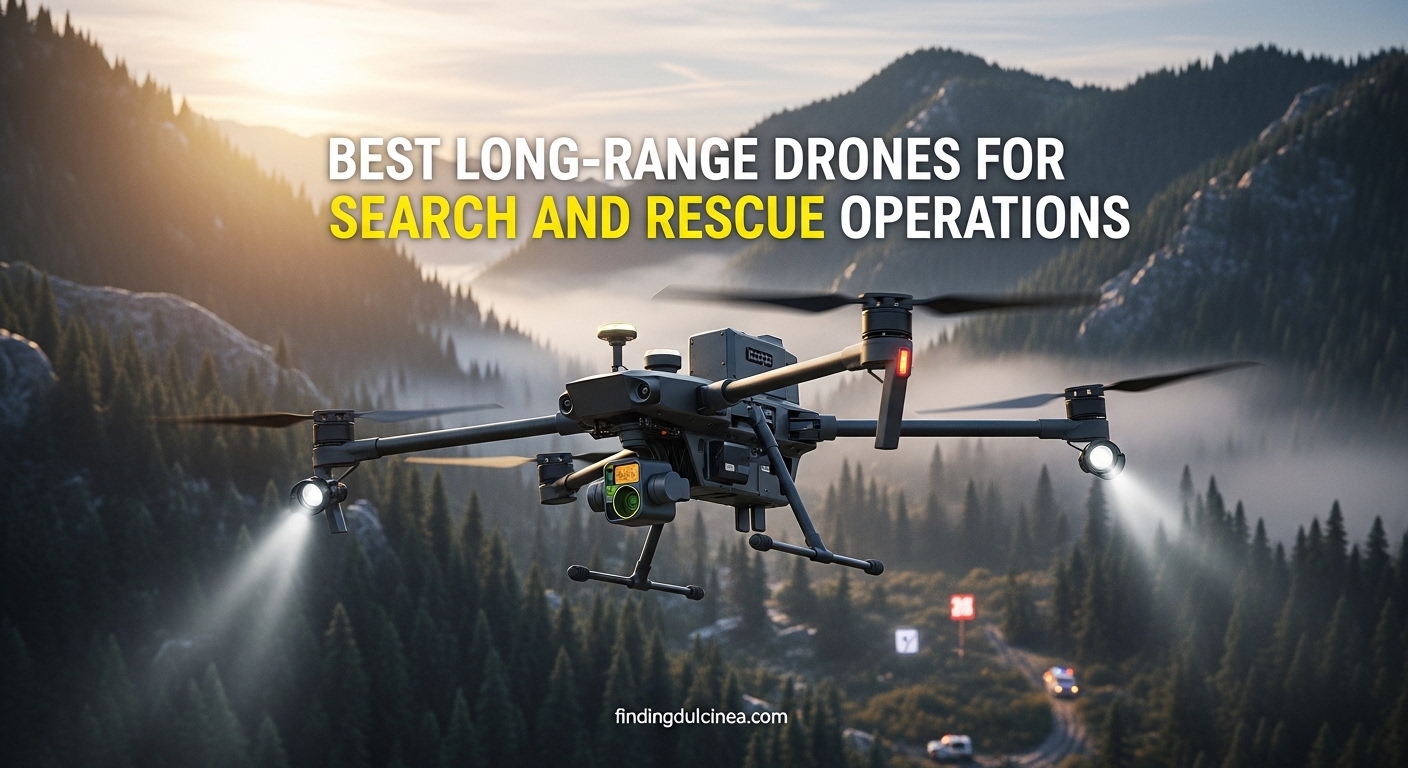 Best Long-Range Drones for Search and Rescue Operations