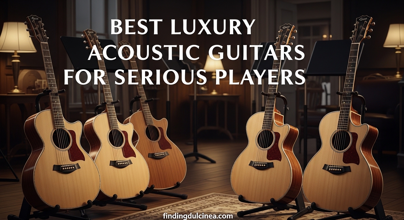 Best Luxury Acoustic Guitars for Serious Players