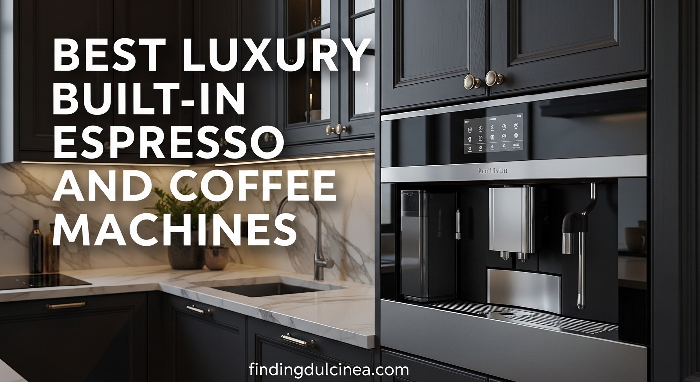 Best Luxury Built-In Espresso and Coffee Machines