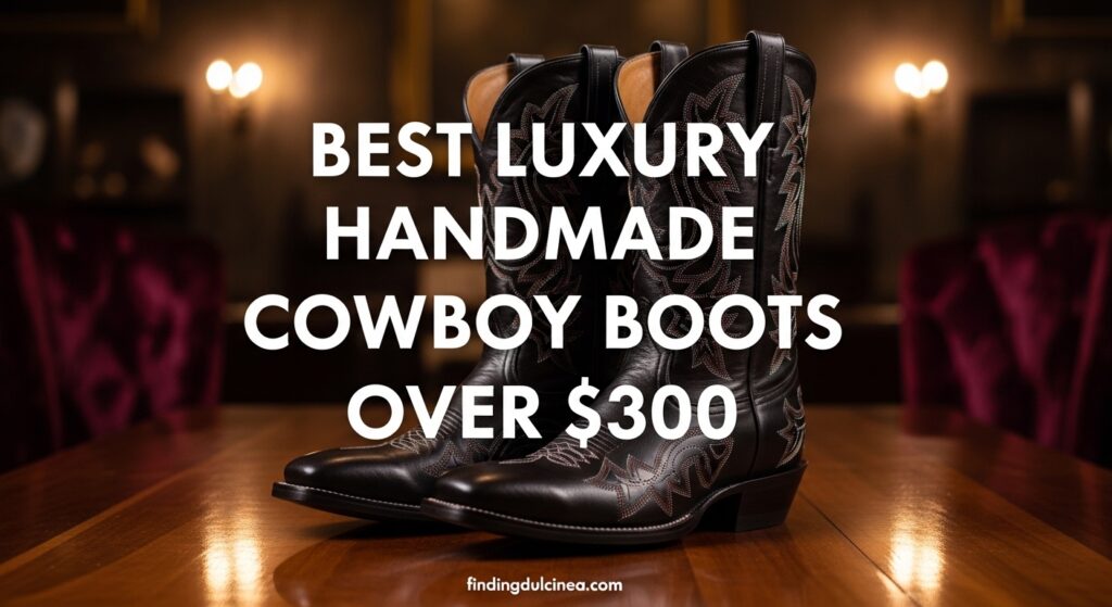 Current image: Best Luxury Handmade Cowboy Boots Over $300