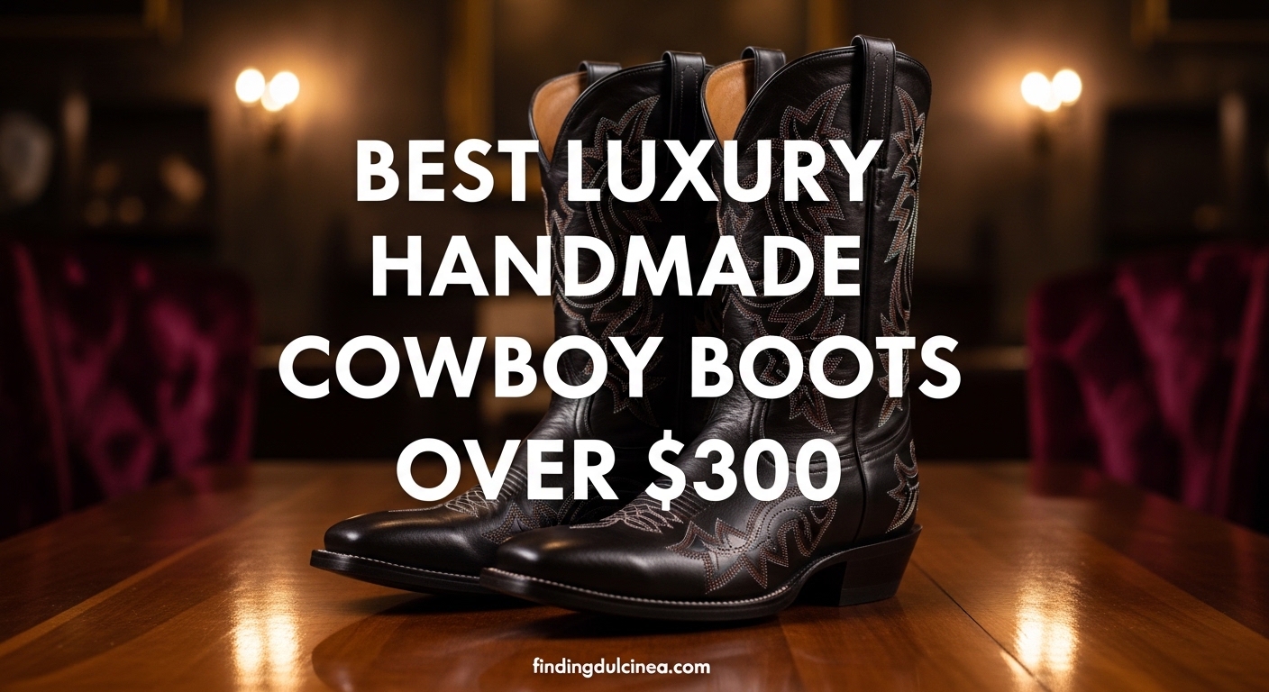 Best Luxury Handmade Cowboy Boots Over $300