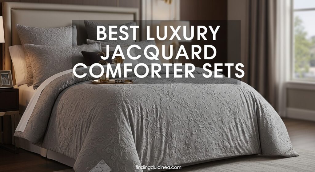 Current image: Best Luxury Jacquard Comforter Sets