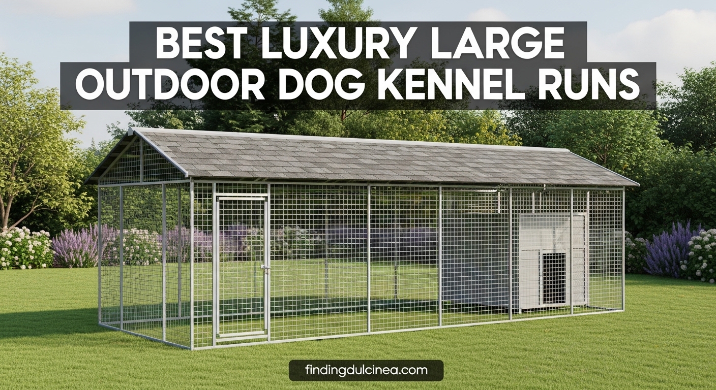 Best Luxury Large Outdoor Dog Kennel Runs