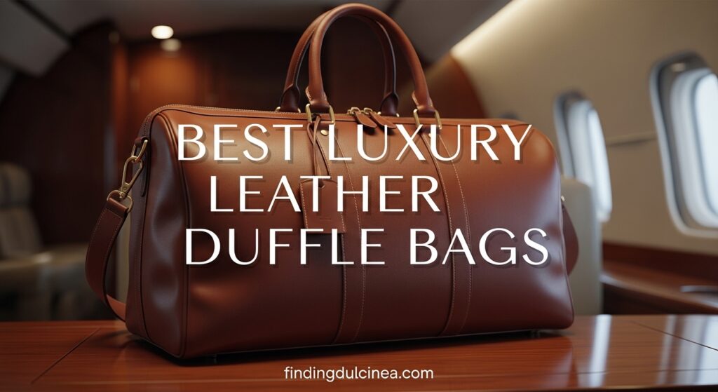 Current image: Best Luxury Leather Duffle Bags