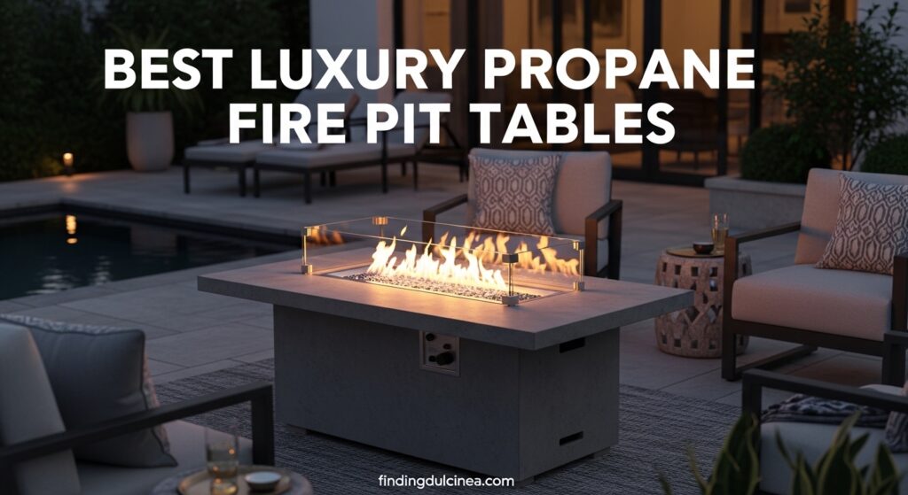 Current image: Best Luxury Propane Fire Pit Tables