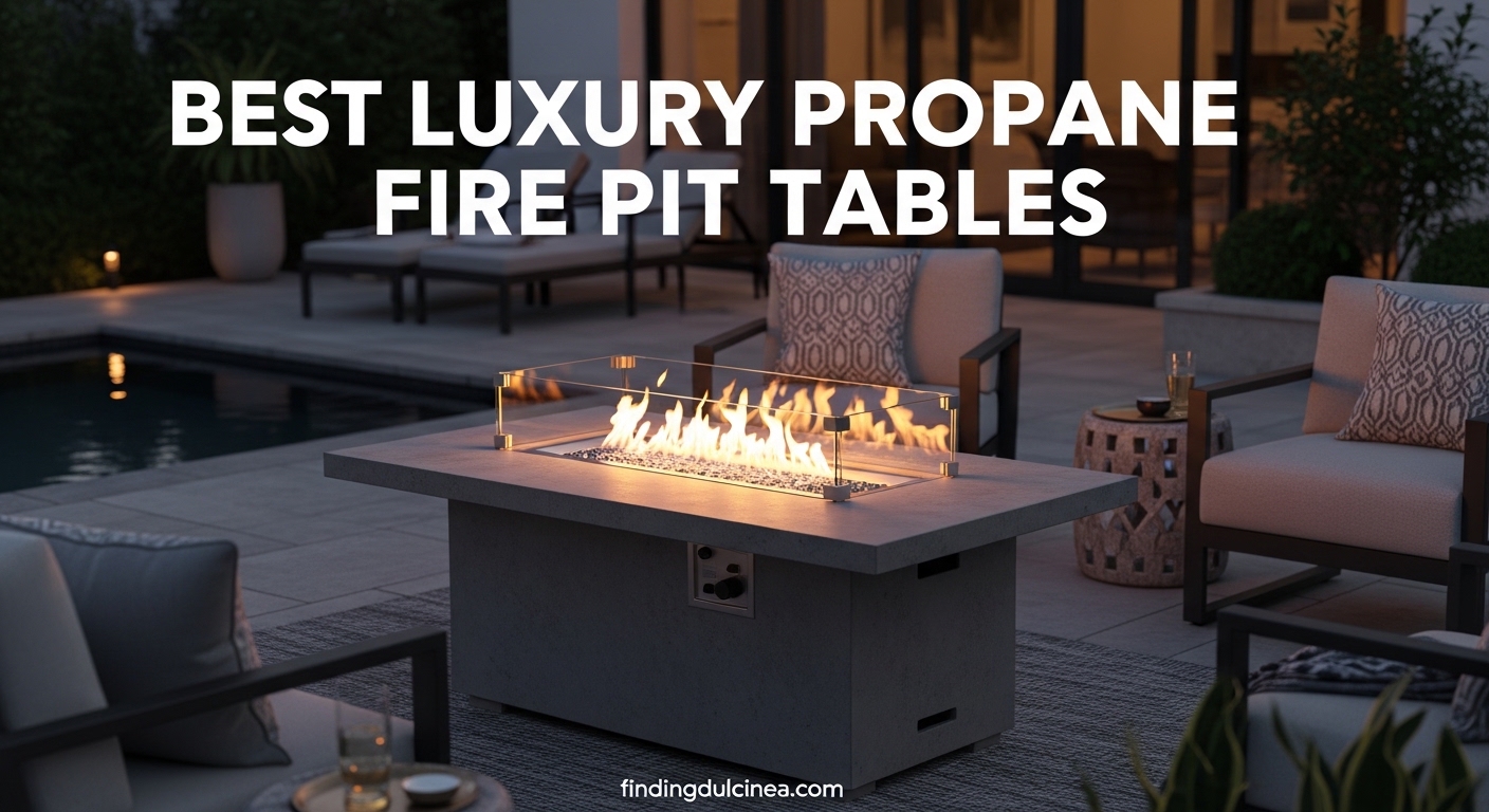 Best Luxury Propane Fire Pit Tables