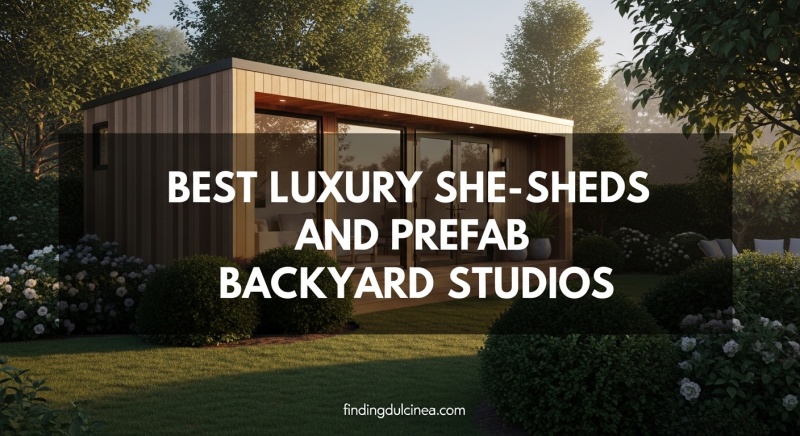 Best Luxury She-Sheds and Prefab Backyard Studios