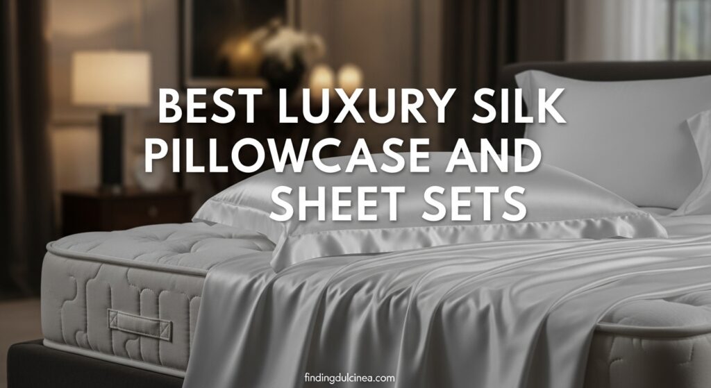 Current image: Best Luxury Silk Pillowcase and Sheet Sets