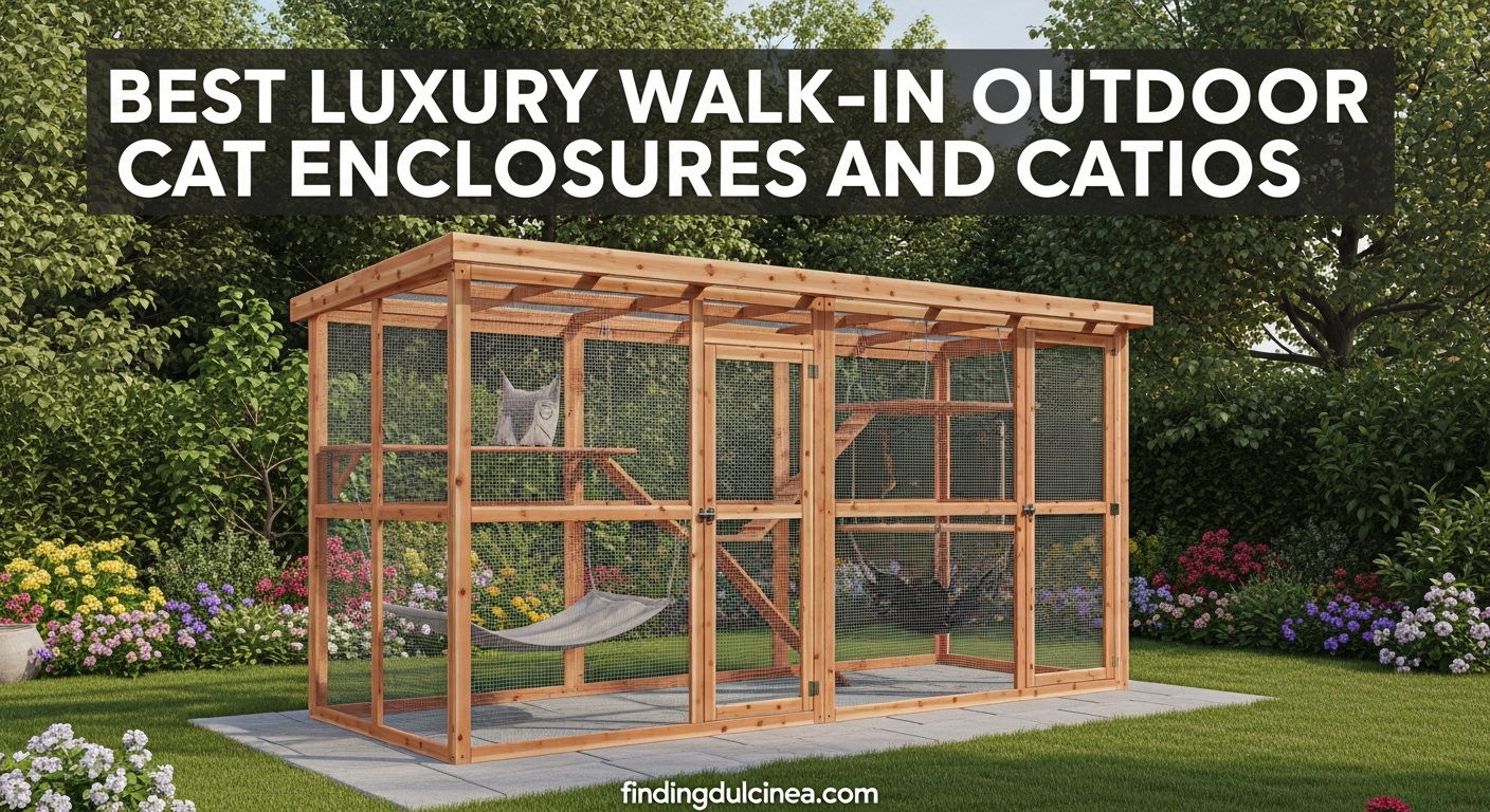 Best Luxury Walk-In Outdoor Cat Enclosures and Catios
