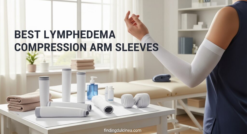 Current image: Best Lymphedema Compression Arm Sleeves