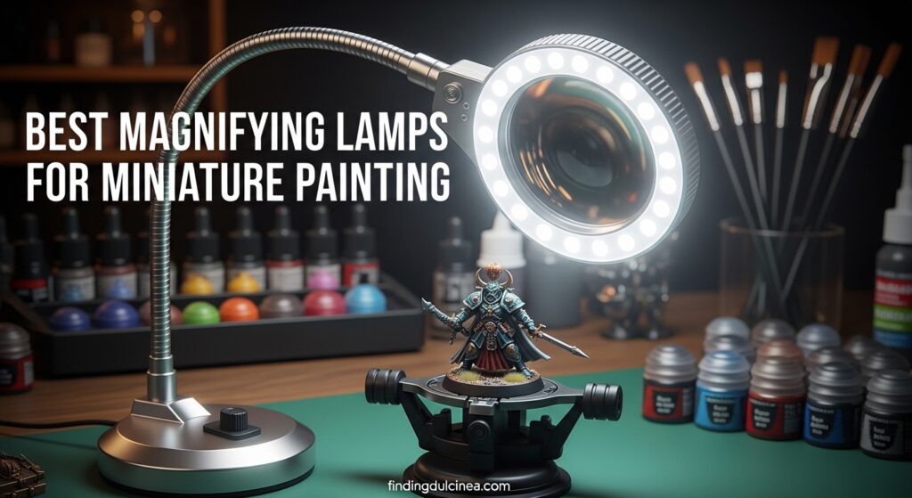 Current image: Best Magnifying Lamp for Miniature Painting