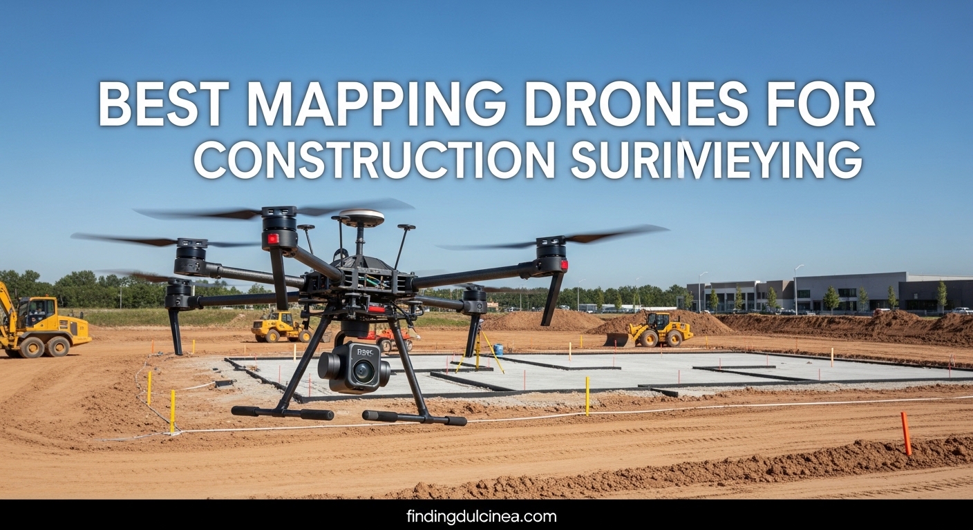 Best Mapping Drones for Construction Surveying