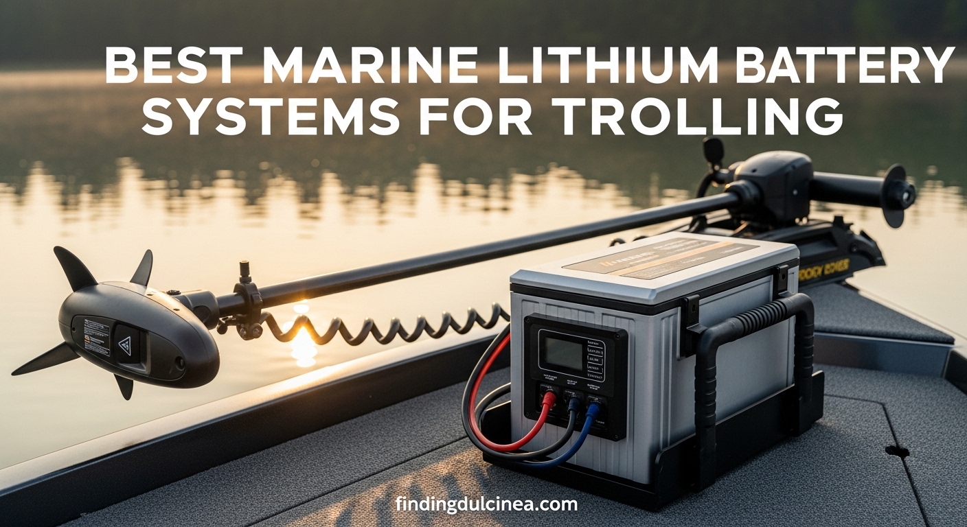 Best Marine Lithium Battery Systems for Trolling