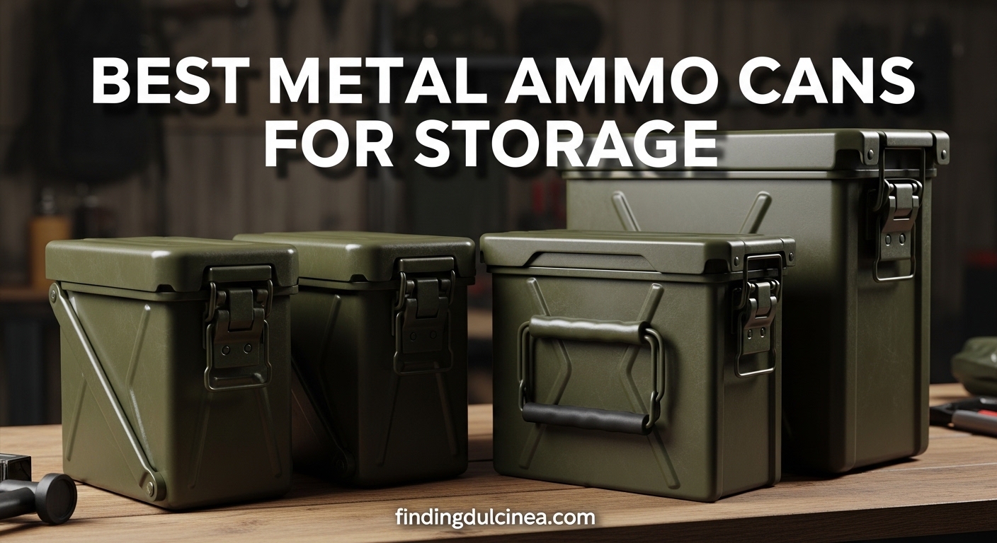 Best Metal Ammo Cans for Storage