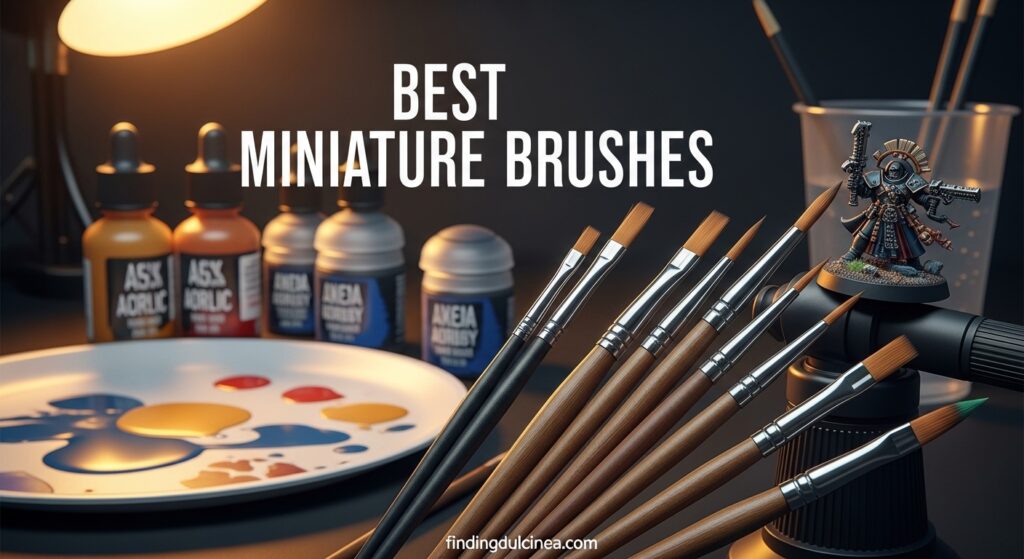 Current image: Best Miniature Painting Brushes