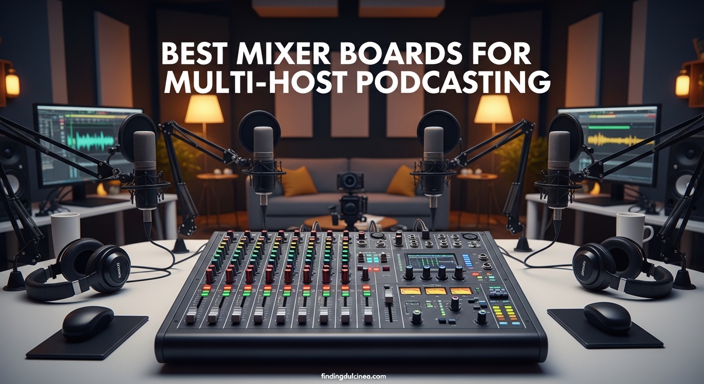 Best Mixer Boards for Multi-Host Podcasting