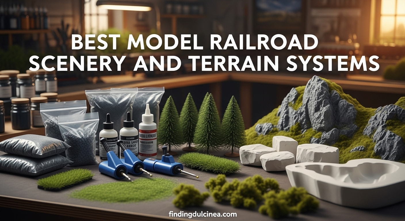Best Model Railroad Scenery and Terrain Systems