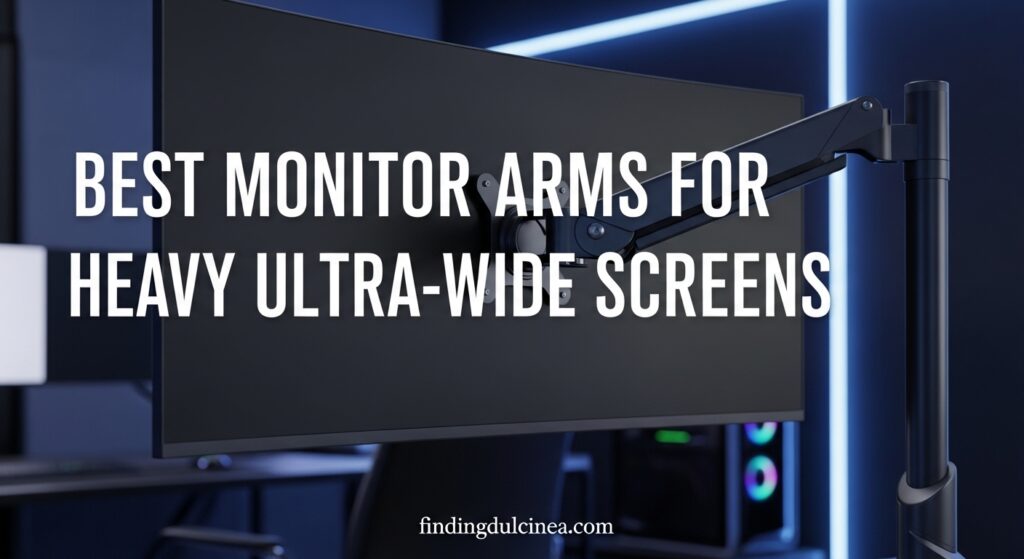 Current image: Best Monitor Arms for Heavy Ultra-Wide Screens