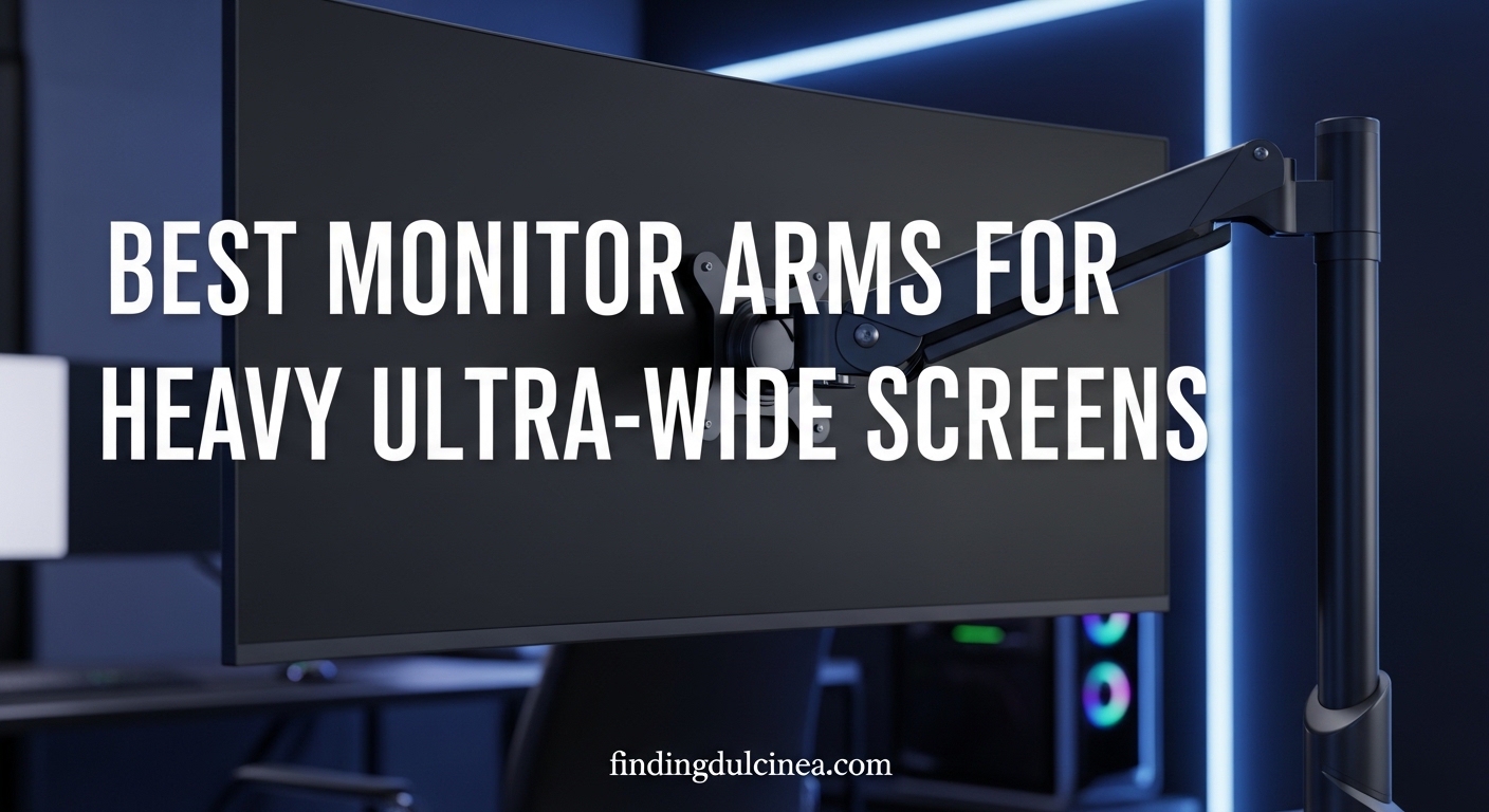 Best Monitor Arms for Heavy Ultra-Wide Screens