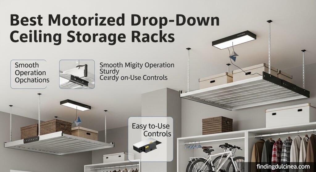 Best Motorized Drop-Down Ceiling Storage Racks