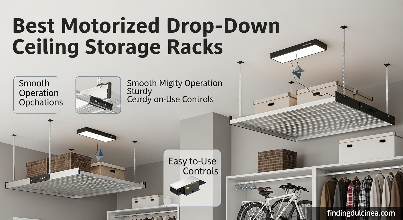 Best Motorized Drop-Down Ceiling Storage Racks
