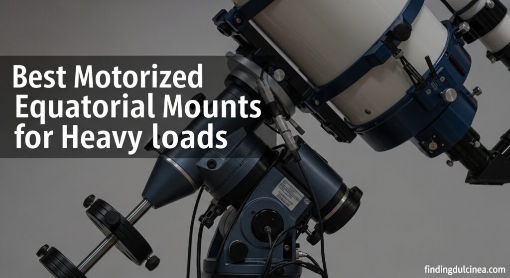 Best Motorized Equatorial Mounts for Heavy Payloads