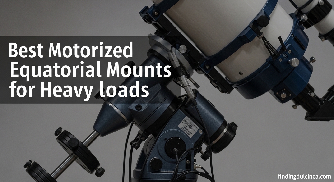 Best Motorized Equatorial Mounts for Heavy Payloads
