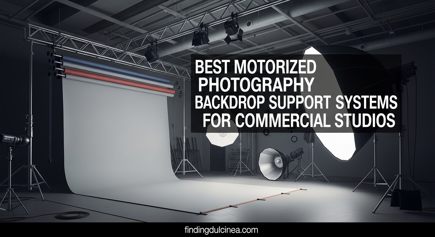 Best Motorized Photography Backdrop Support Systems for Commercial Studios