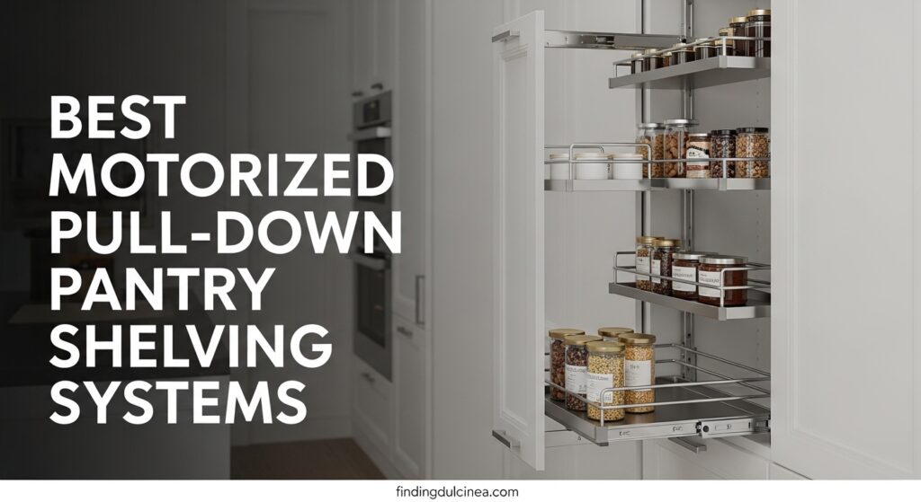 Current image: Best Motorized Pull-Down Pantry Shelving Systems