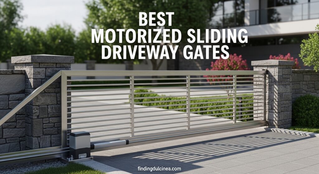 Current image: Best Motorized Sliding Driveway Gates