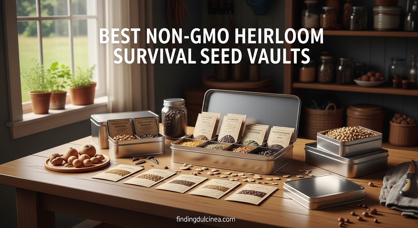 Best Non-GMO Heirloom Survival Seed Vaults