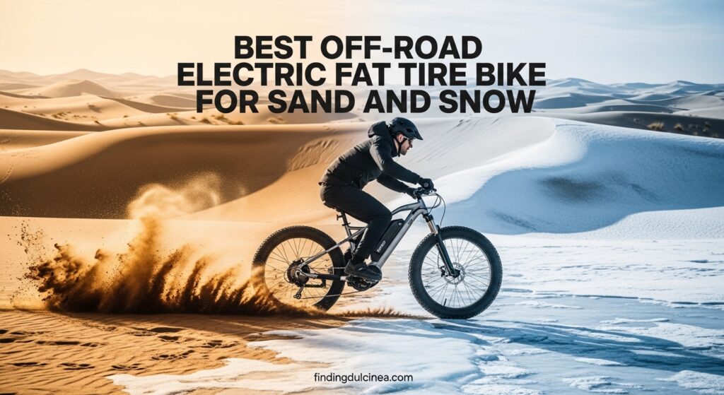 Best Off-Road Electric Fat Tire Bike for Sand and Snow