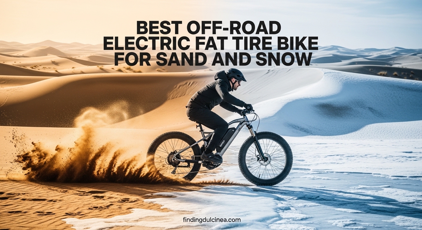 Best Off-Road Electric Fat Tire Bike for Sand and Snow